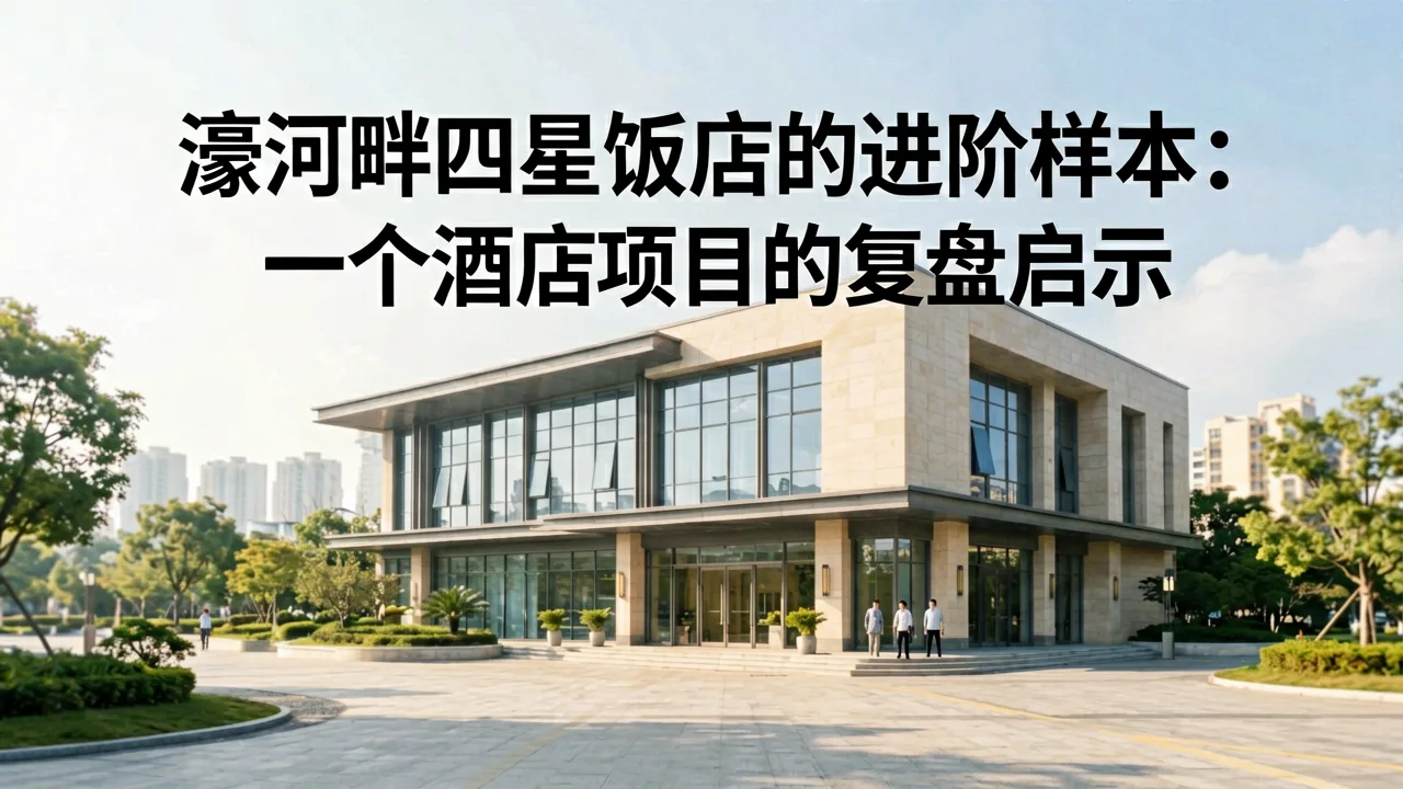濠河畔四星饭店的进阶样本:一个酒店项目的复盘启示